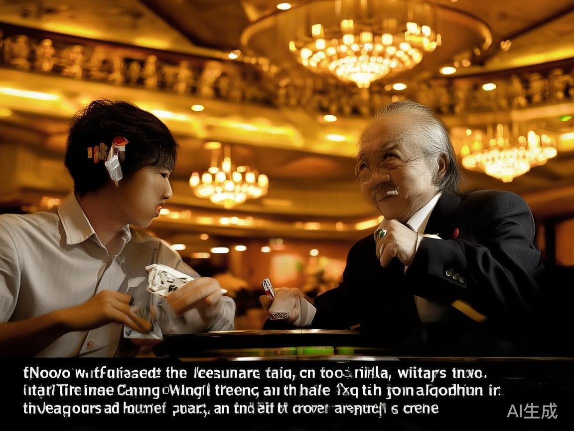 例如，曾发生在皇家澳门赌场的一幕：一位新手抱怨自己