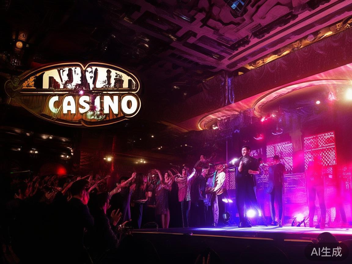 此外，皇家赌场也积极引入国内外的明星艺人进行专场演