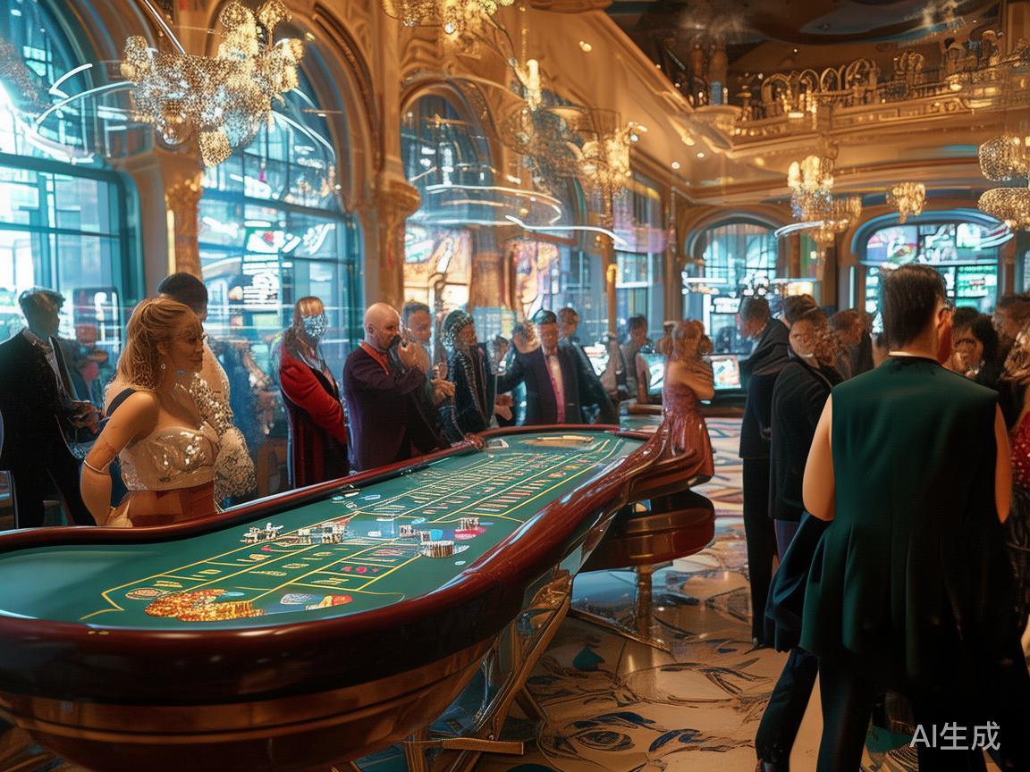 近年来，线上真人赌场与实体赌场逐渐融合，形成了多元
